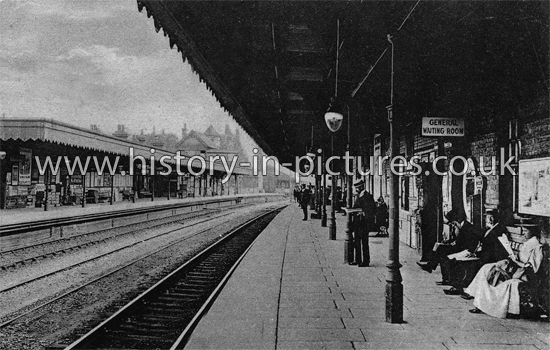 G E Railway Station, Chelmsford. Essex. c.1906